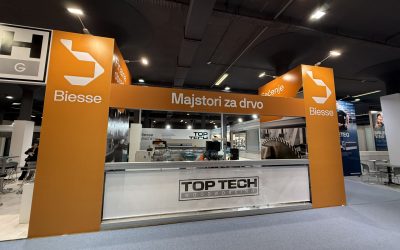 Participation of Top Tech Woodworking at the 61st International Fair of Machines and Tools for the Wood Industry